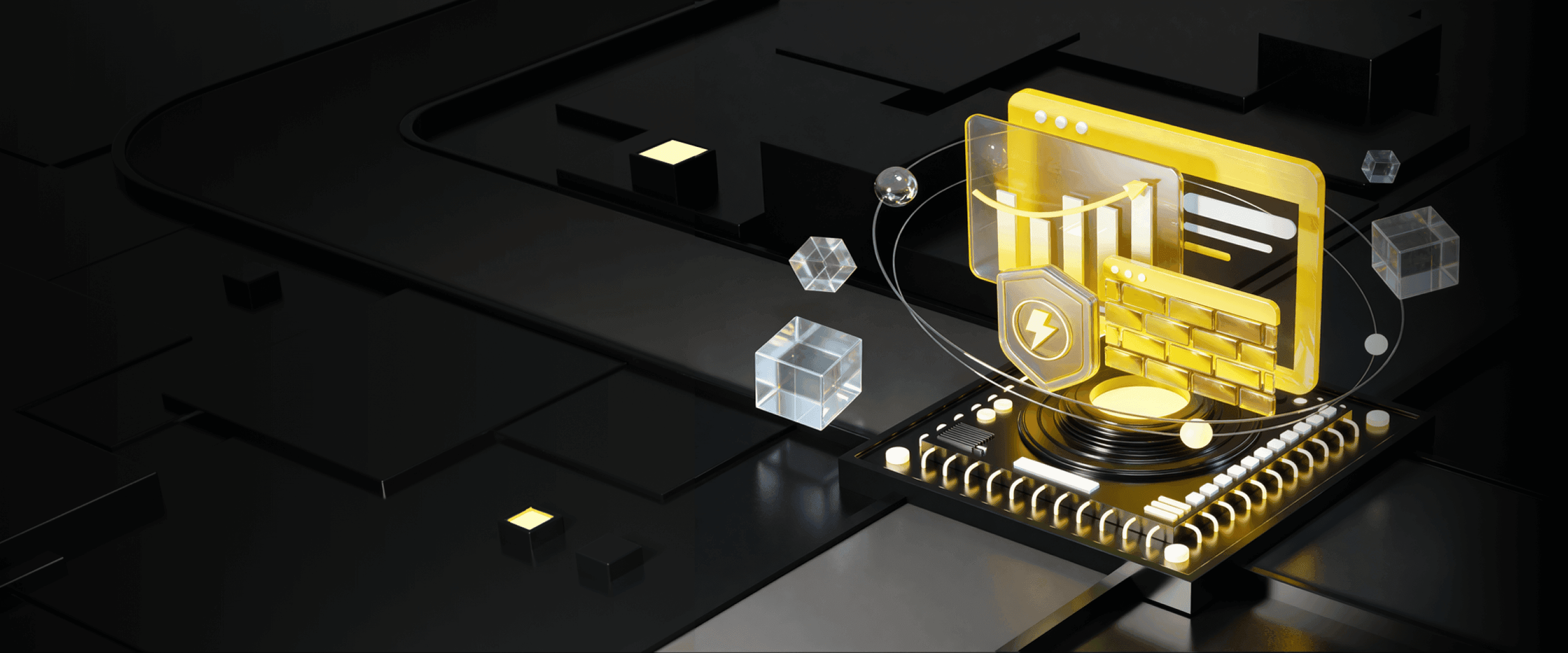 CyberServal WAF platform visualization