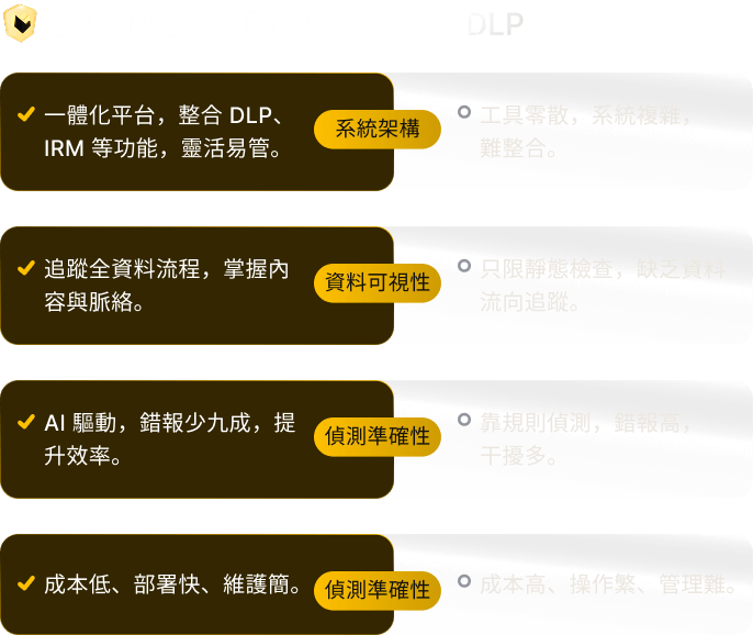 CyberServal DDR vs DLP