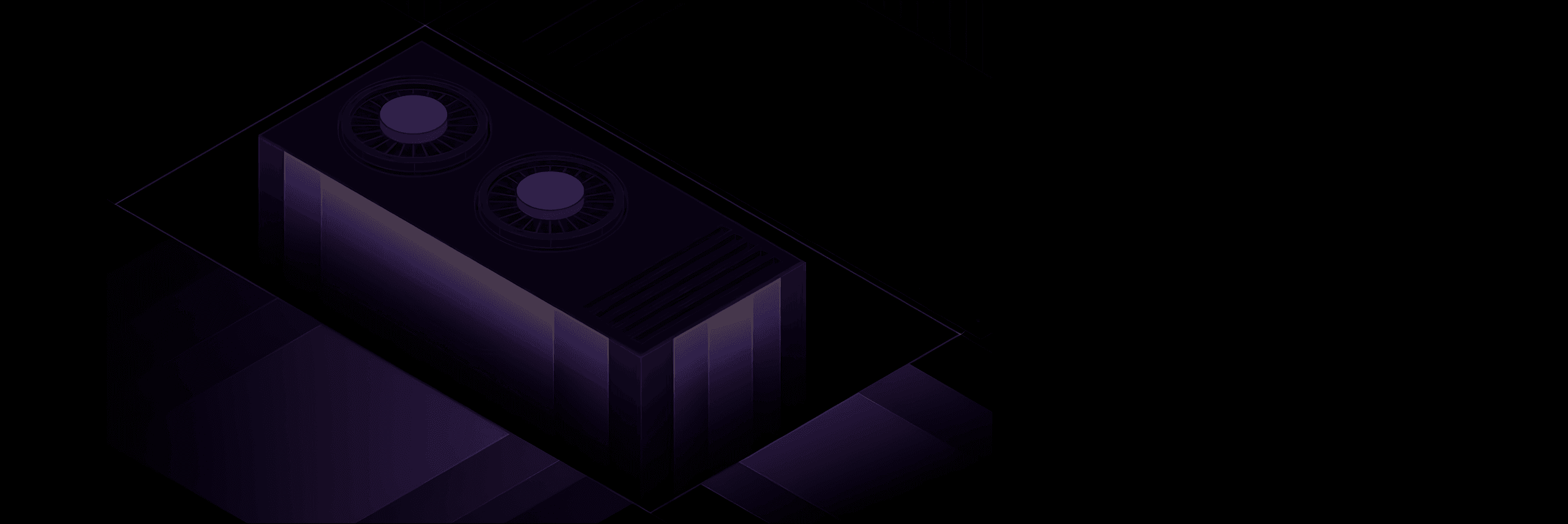 Abstract AI innovation background